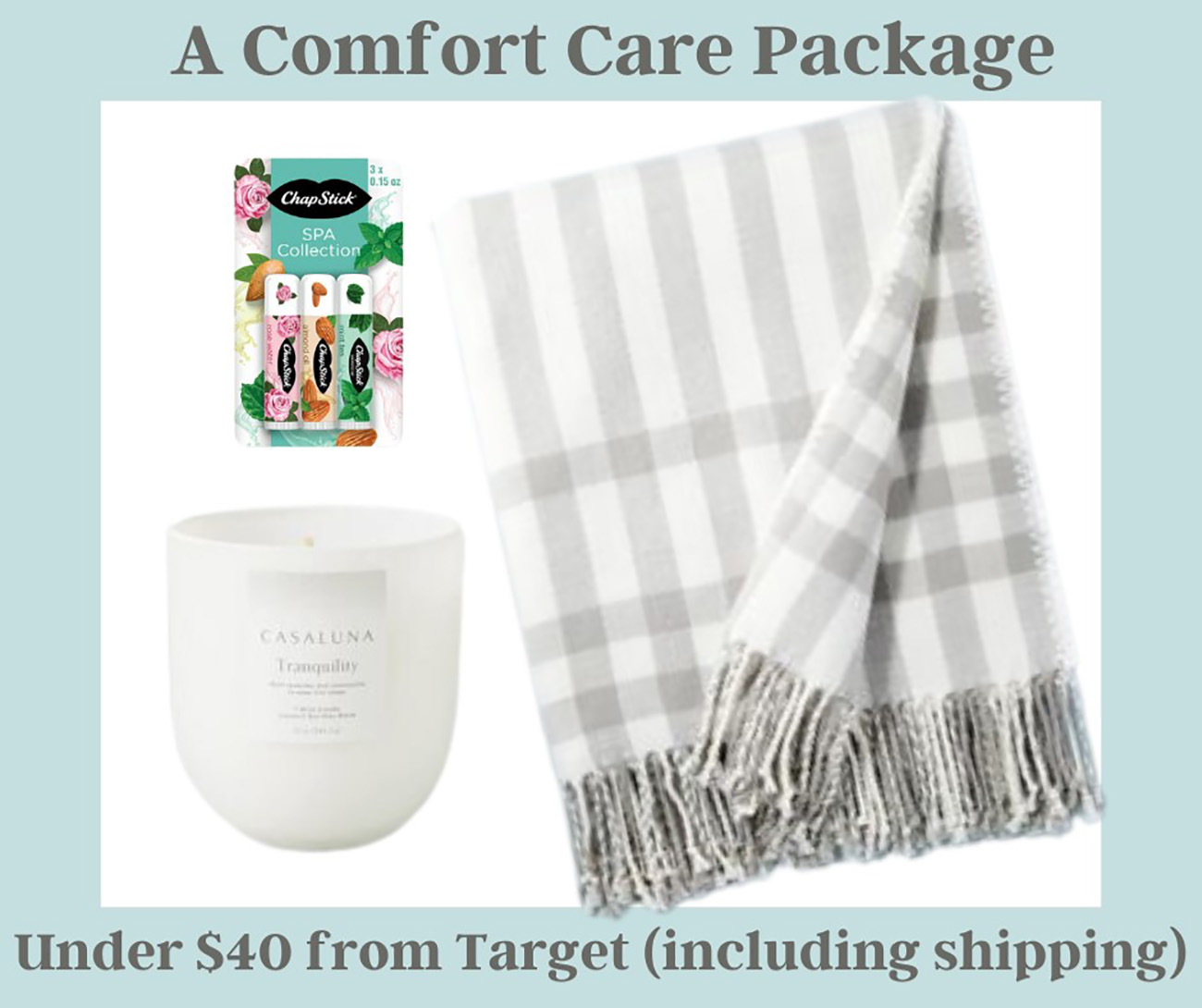 An Easy Comfort Care Package Idea for Under $40 Shipped