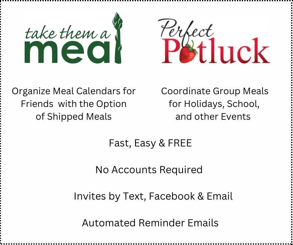 Organize Meal Help and Potlucks the Easy Way!