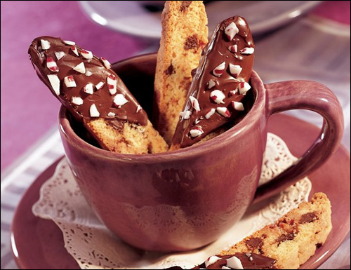 Chocolate-Peppermint Biscotti