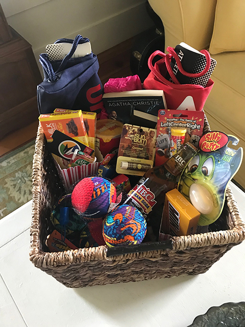 Fishing Gift Basket for School Raffle