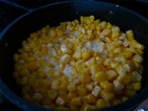 Sweet buttered corn