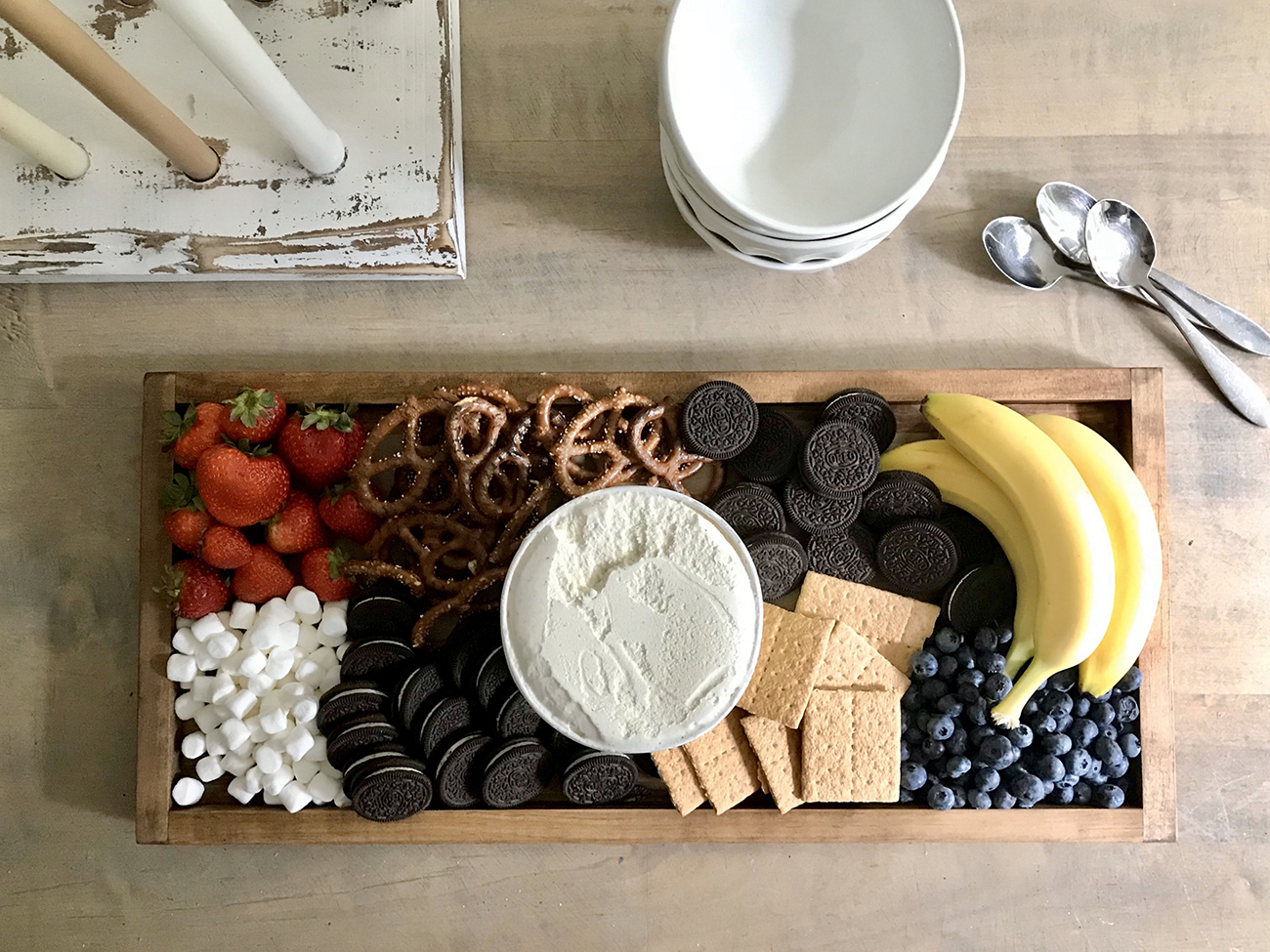 Take a Charcuterie Board Featuring Honeycomb Wood Crafts