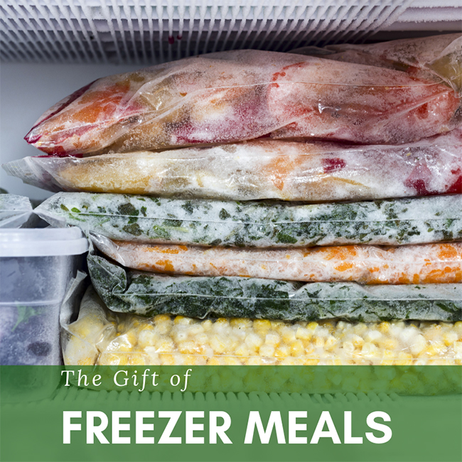 The Gift of Freezer Meals
