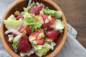 Strawberry Salad with Poppyseed Dressing