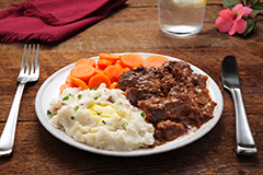 BBQ Beef Tips Meal