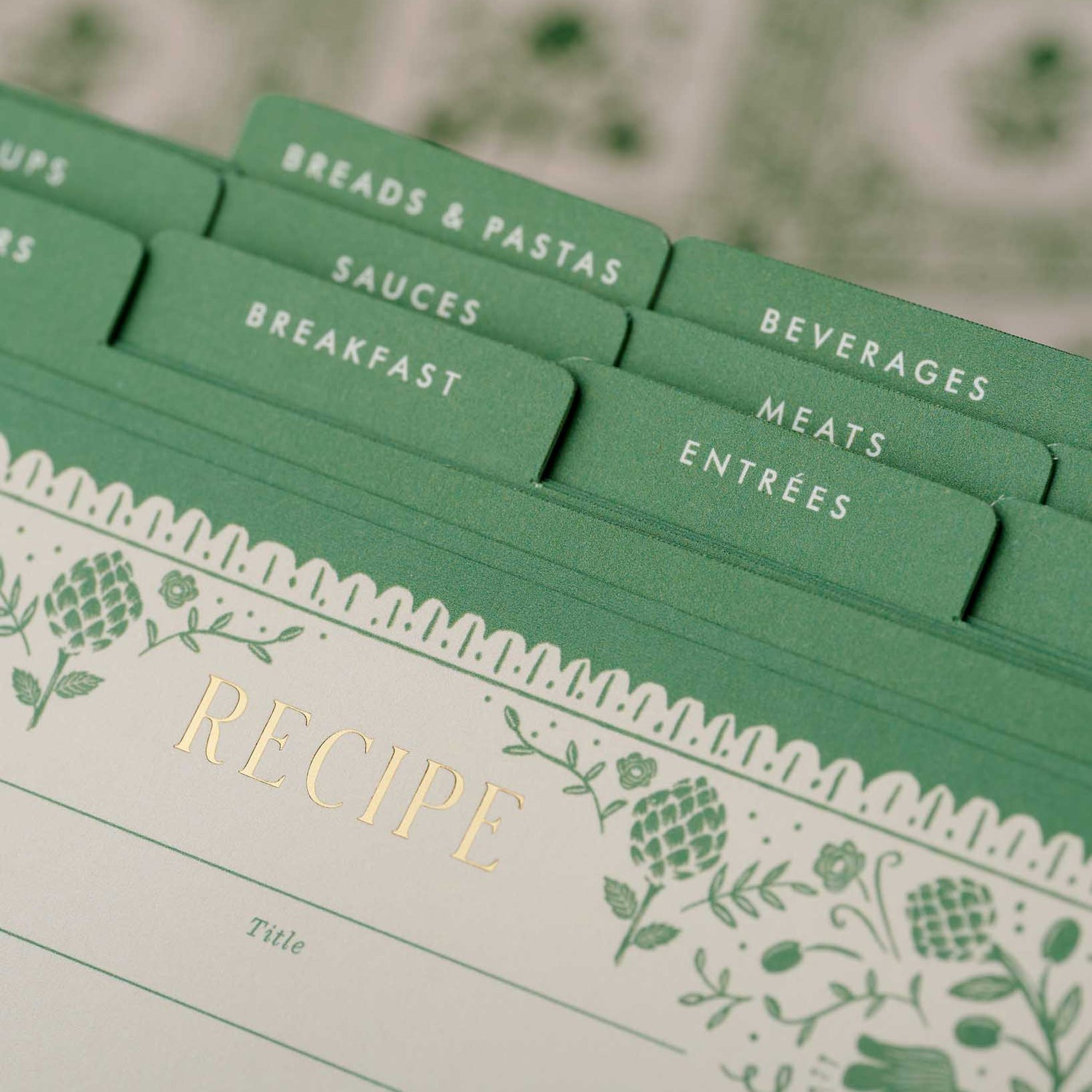 Rifle Paper Co. Recipe Tin