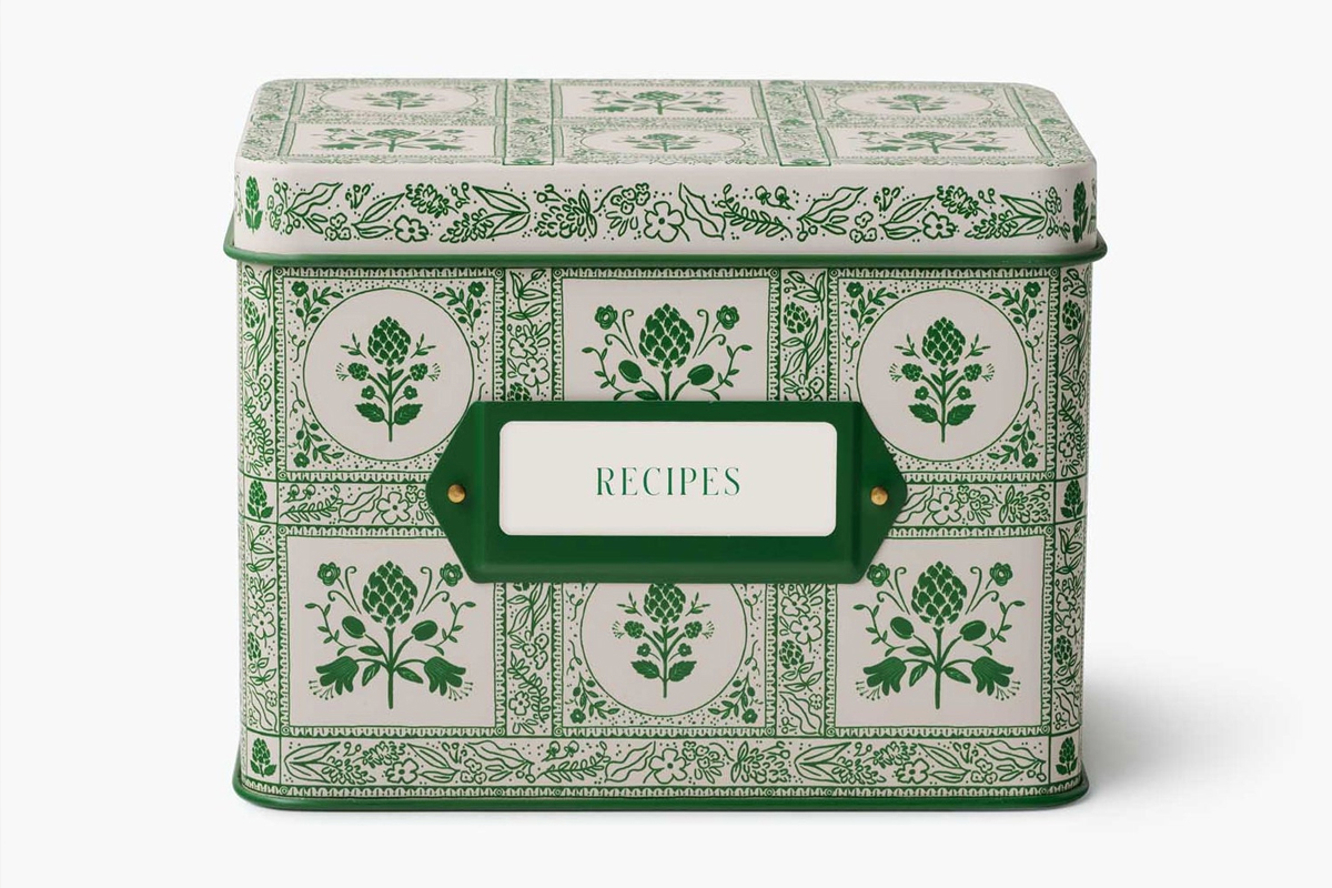 Rifle Paper Co. Recipe Tin
