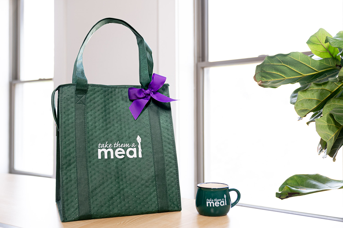 (2) Take Them A Meal Insulated Totes