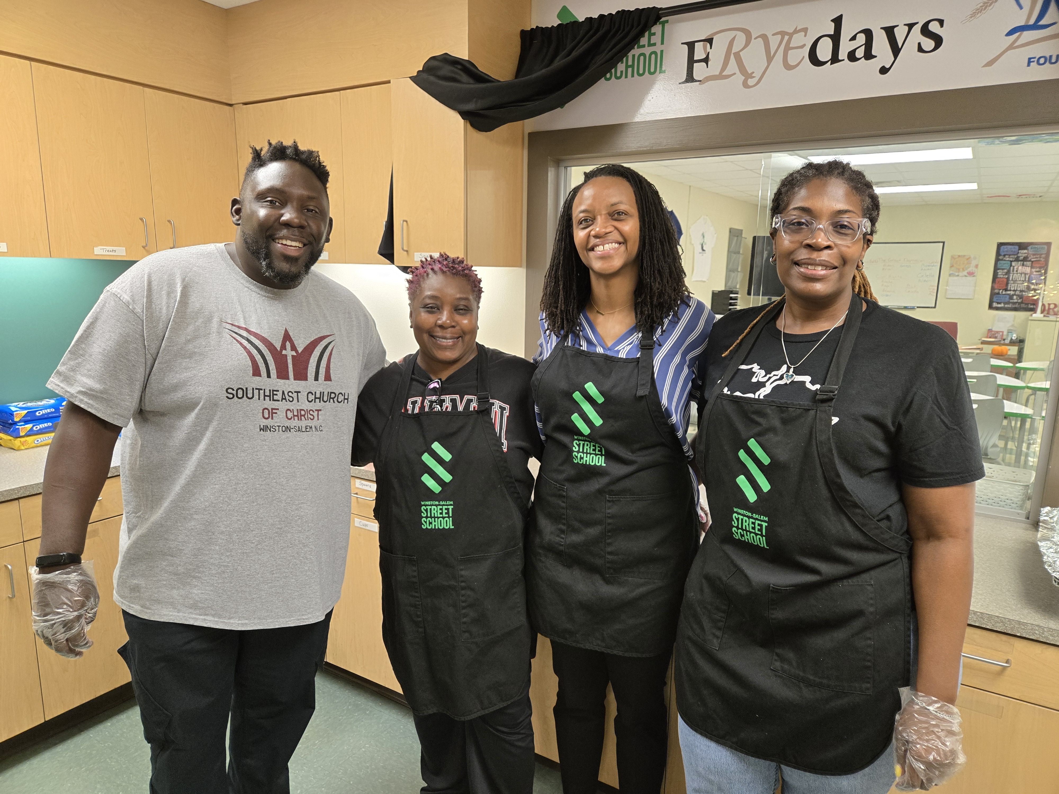 Meals for Winston-Salem Street School